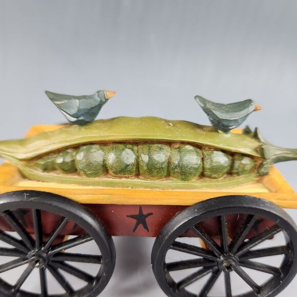 Williraye Studio Bumper Crop Wagon Crow Peapod Farmers Market 2003 Retired - Picture 8 of 10